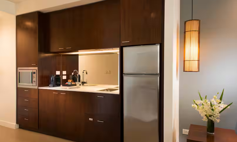Fiji guest room kitchen