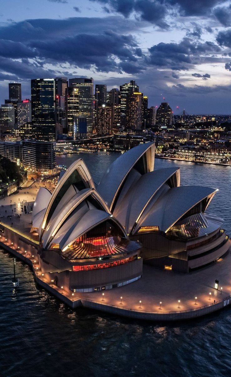 Sydney Opera House at night